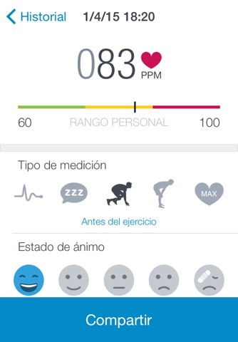 Runtastic Heart Rate PRO screenshot 3