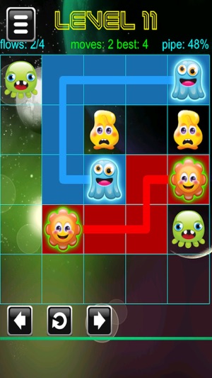 Baby Monster Glow Space Link! - Neon Bridge Matching Puzzle(圖3)-速報App