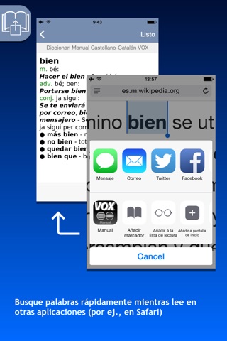 Diccionario Manual Català-Castellà/Castellano-Catalán VOX screenshot 3