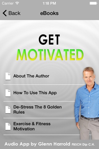 Get Motivated - Positive Motivation Hypnotherapy by Glenn Harrold screenshot 4