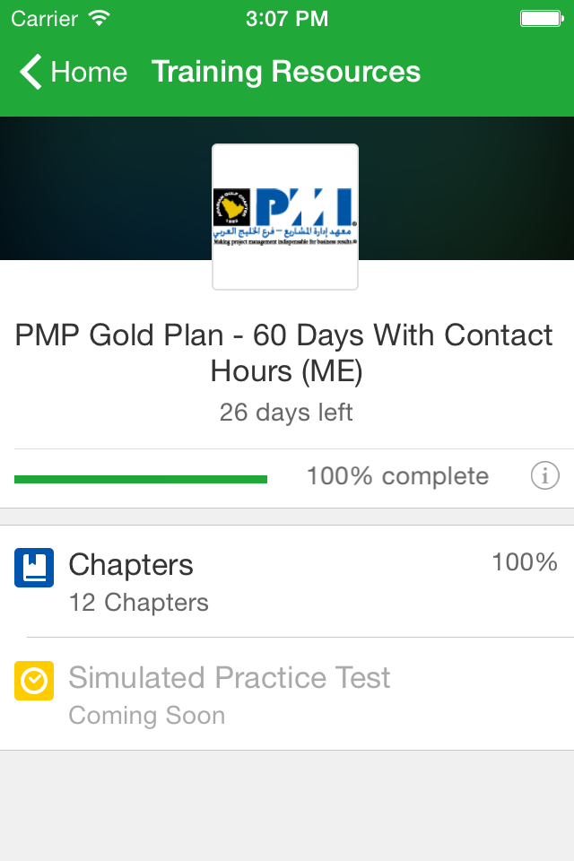 PMI Arabian Gulf Chapter Online PMP