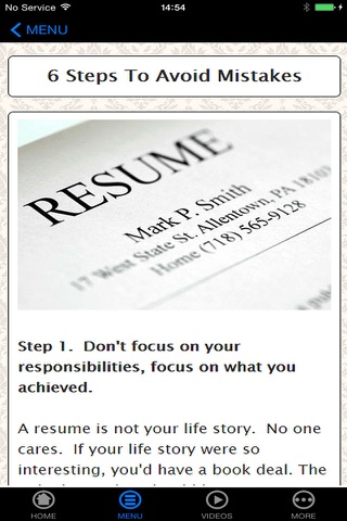 A+ Avoid Resume Mistakes - Check Before Submit screenshot 2