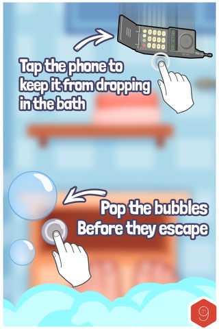 Don't drop your phone - mini game to play in the bathroom screenshot 2