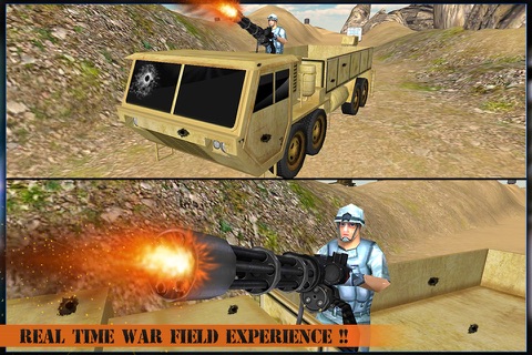 Army Truck Driver 3D Desert Battle screenshot 3