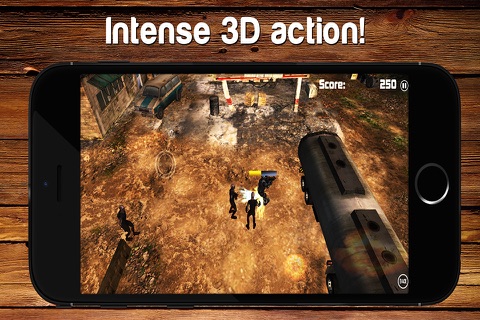 `A 3D Zombies Fire War Age Game screenshot 2
