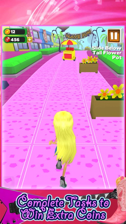 3D Fashion Girl Mall Runner Race Game by Awesome Girly Games FREE screenshot-3