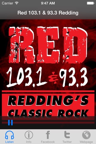 Red 103.1 Redding screenshot 2