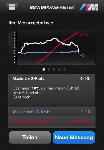 BMW M Power Meter screenshot 2