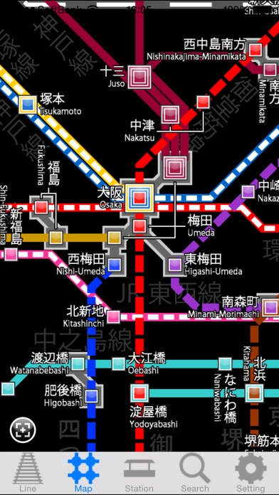 関西路線マップ screenshot1