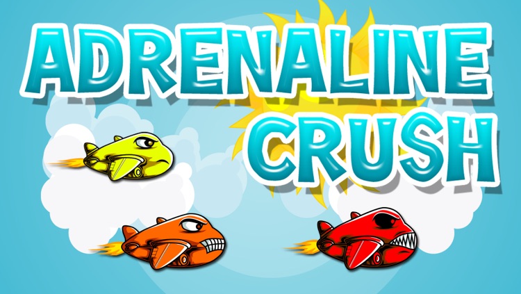 Adrenaline Crush - Cartoon Airplane Pilot in the Sky