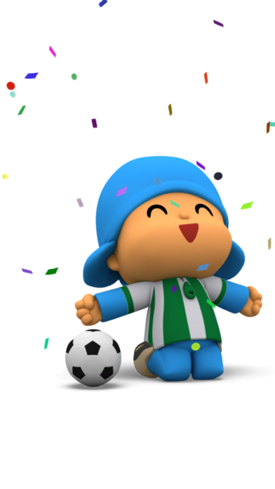 Talking Pocoyo Football Freeのおすすめ画像2