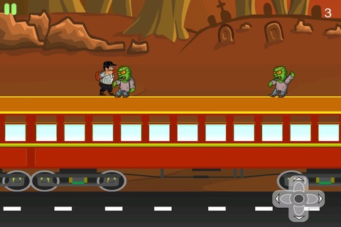 A Zombie Train Escape - Undead Survival Getaway Rush PRO screenshot 2