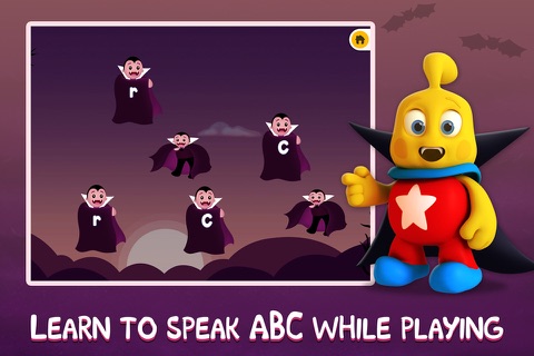 Learn to Read Series : Evil Dracula ABCD for Montessori FREE screenshot 3