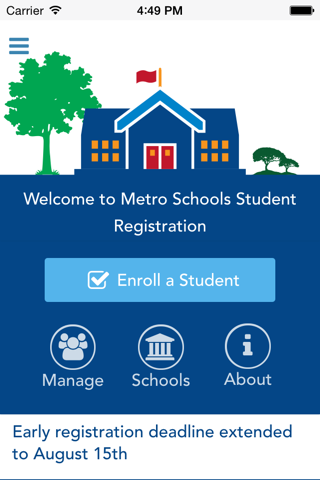 Student Registration screenshot 2