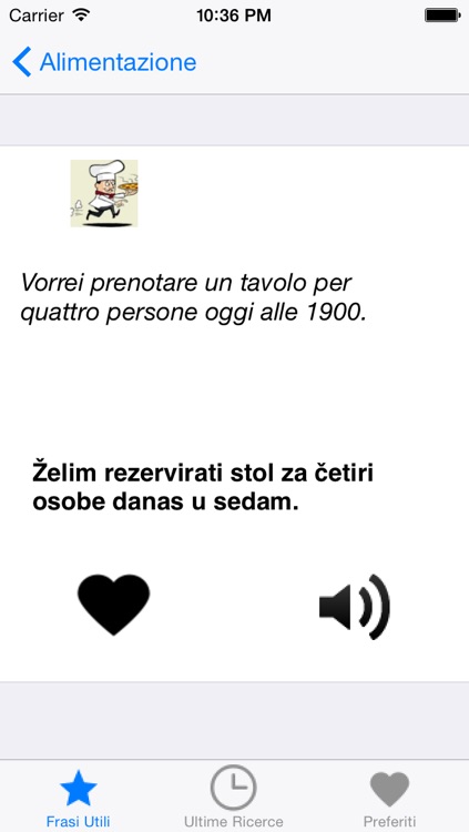PortosDicty frasi utili italiano-croato con audio madrelingua / Koristne italijansko hrvatske fraze screenshot-3