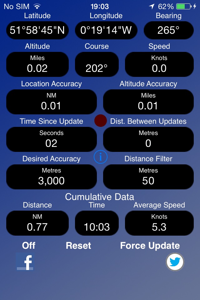GPS Device Data screenshot 4