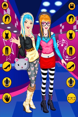 Best Friends BFF Dress Up For Girls - 10 Games screenshot 2