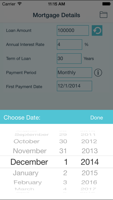 Screenshot #1 pour Mortgage Analyzer Pro