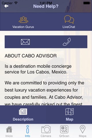 Cabo Advisor screenshot 2