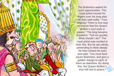 A Mother's Last Wish - Amar Chitra Katha stories, navneet stories and reading library of indian publishers screenshot 3