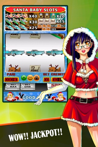 Santa Baby Slots - Platinum, Yachts, and '54 convertibles -  Free Casino Game screenshot 2