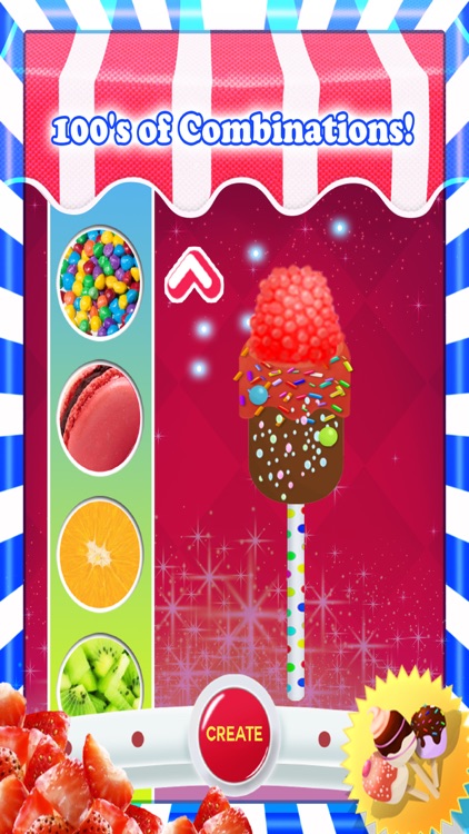 A Marshmallow Pop Maker FREE- Super fun food game for kids!