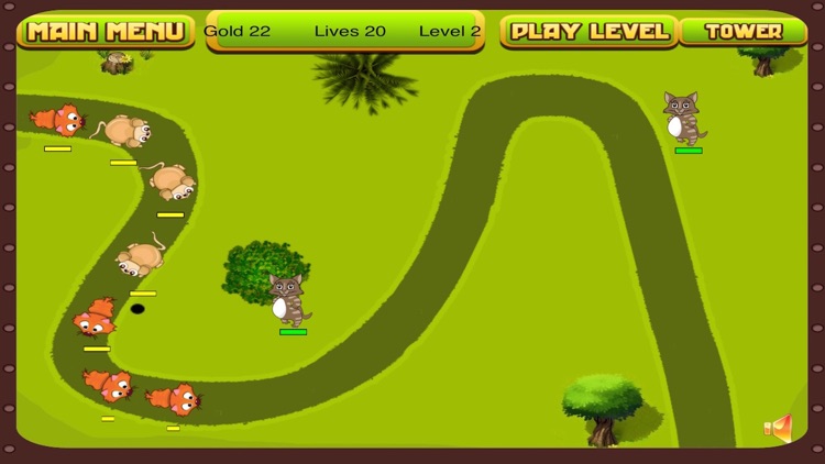 Cat Tower Wars - Pie Shooting Defense (Free) screenshot-3