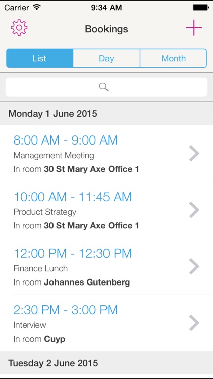 Condeco Mobile Room Booking