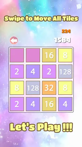 Game screenshot 2048 Pastel: Amazing Colourful Tiles Numbers Unbeatable Puzzle Game mod apk