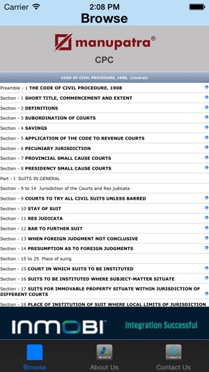 Manupatra - Code of Civil Procedure(圖2)-速報App