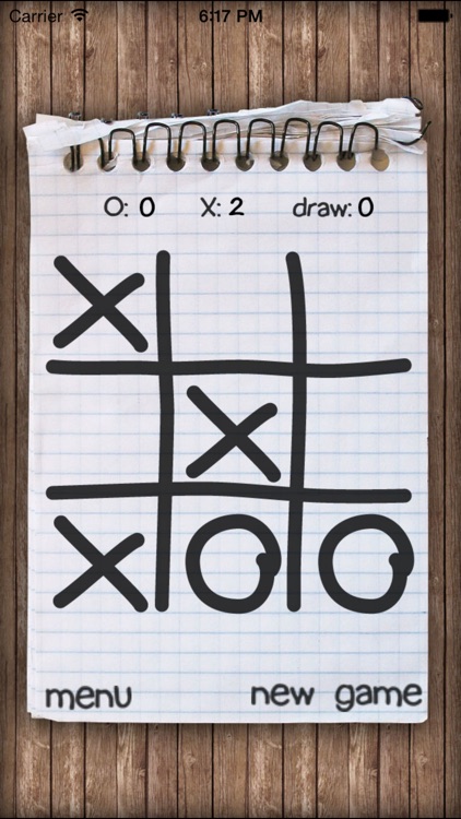 Tic-Tac-Toe Notepad