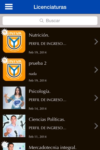 Univa León screenshot 3