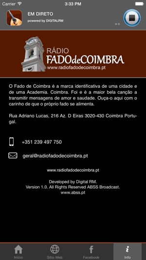 Rádio Fado de Coimbra(圖2)-速報App