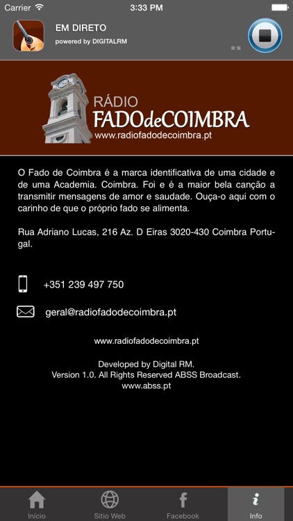 Rádio Fado de Coimbra