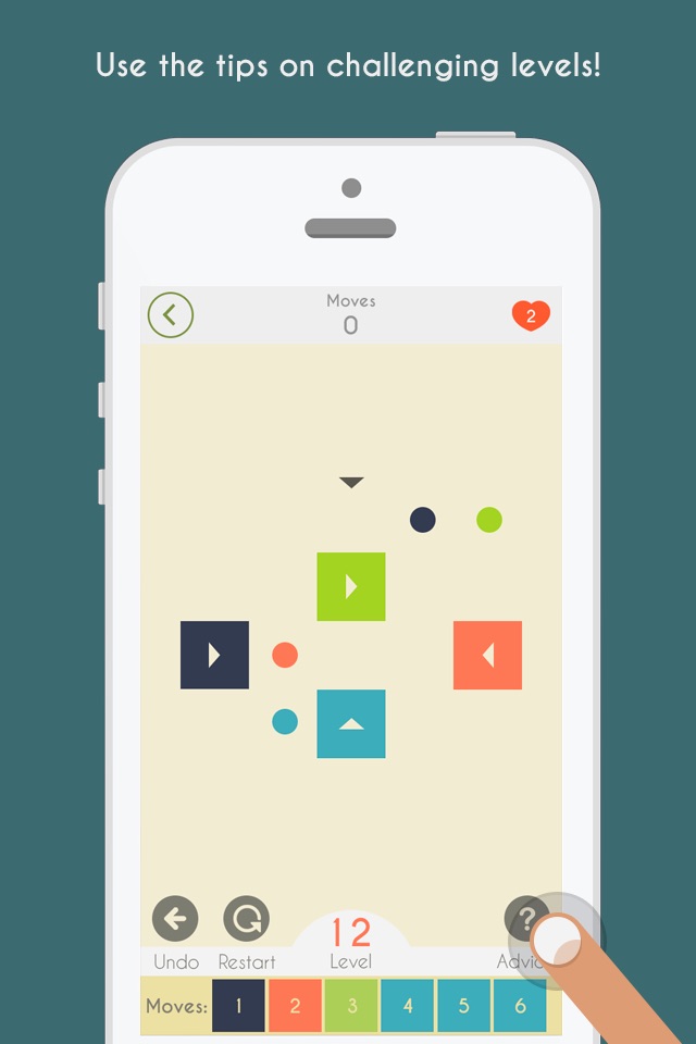 BOX and DOT: game about squares screenshot 3