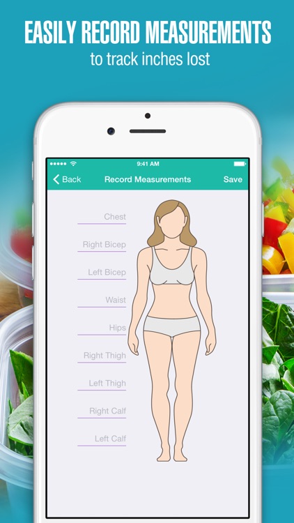 21 Day Container Tracker™ - Exercise, Diet, Weight, and Body Measurement Fix