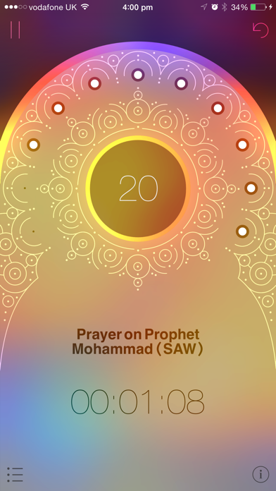 iSubha: Islamic Prayer Beads Screenshot 2