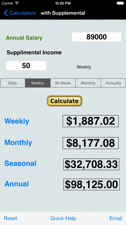 Salary, Income, Annual Income, Money Collection, Percentages, Averages, & Distances Calculators