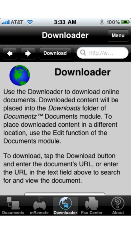 Document Downloader (Print Fax Mail and Postcards)