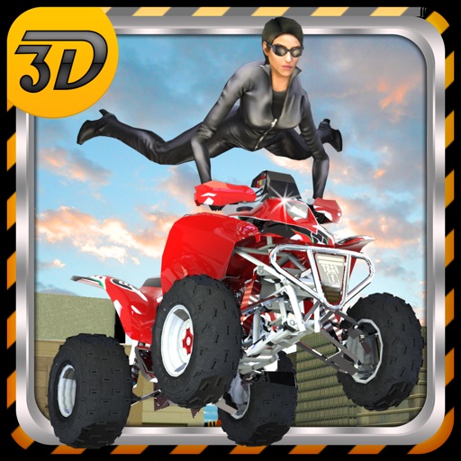 Quad Bike Race Stunt 3D - A crazy stunt bike simulator iOS App