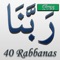 This application is a collection of 40 Douas (invocations) of the Qur'an that begin with the word "rabbana" (Our Lord)