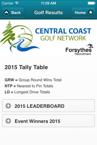 Central Coast Golf Network screenshot 3
