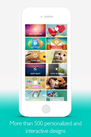 Pinnatta - Interactive Greeting Cards and Everyday Messages screenshot 2