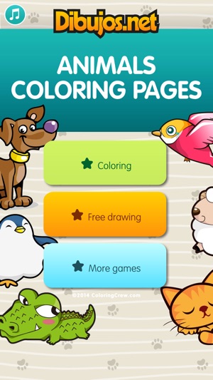 Animals Coloring Pages for kids(圖4)-速報App