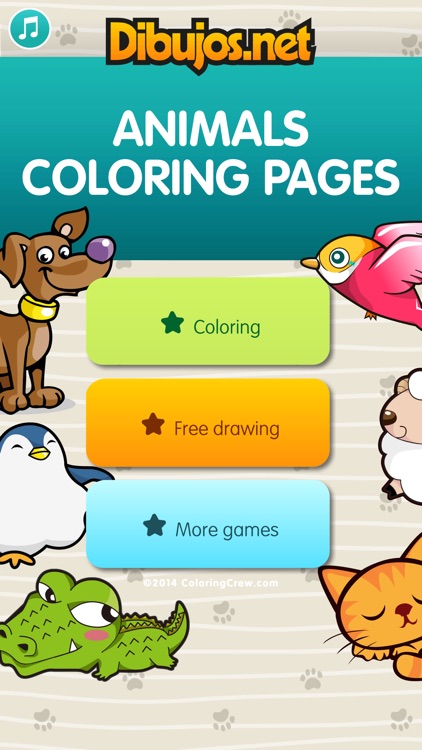 Animals Coloring Pages for kids screenshot-3