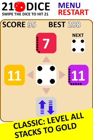 21 Dice screenshot 2