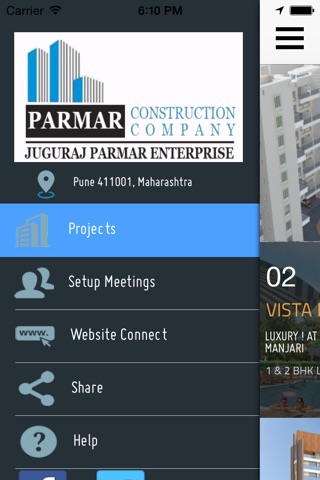 Parmar Construction screenshot 2