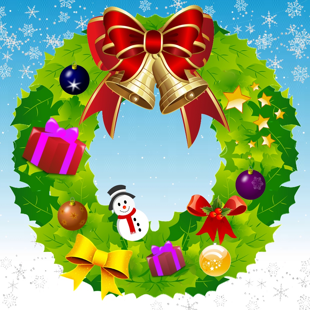Wreath Builder - Create and Customize Holiday Cards! icon