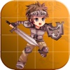 A Brave Warrior Puzzle Match - Strategy Tile Slide Hero FREE