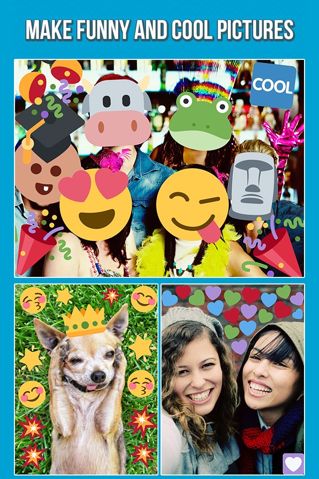 Emoji Photo Editor - Add Emoticon Stickers to your Pictures screenshot 2